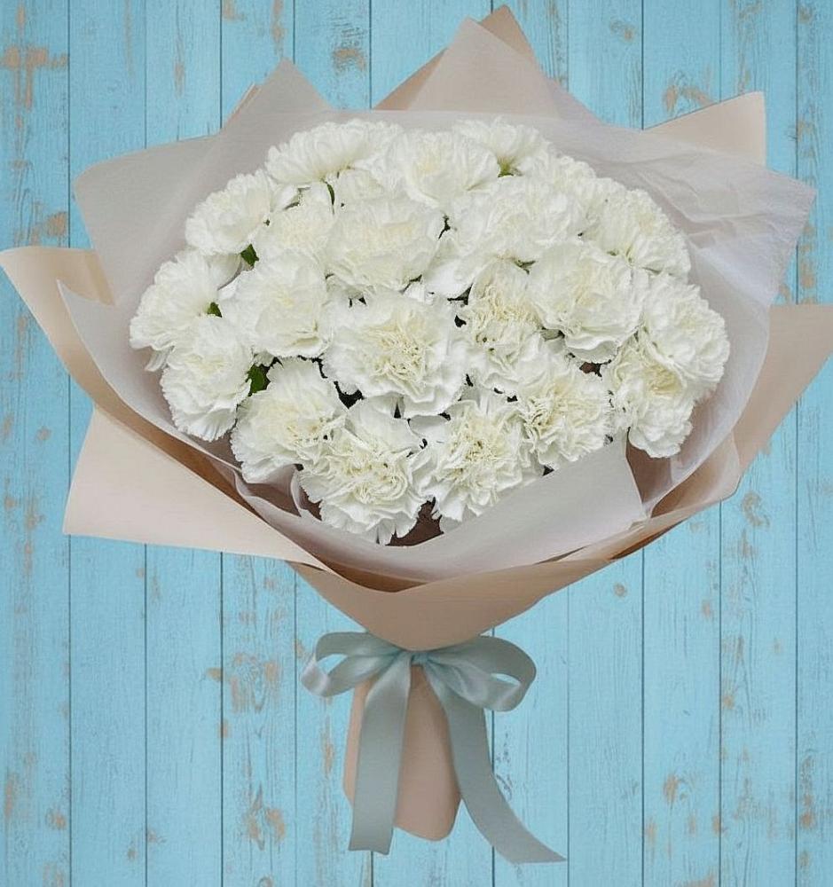 Букет цветов из: Гвоздики в Жуковке