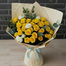 Букет цветов из:  Розы #REPLACE_PRED# Жуковке