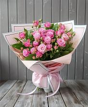 Букет Розовый кустик #REPLACE_PRED# Жуковке
