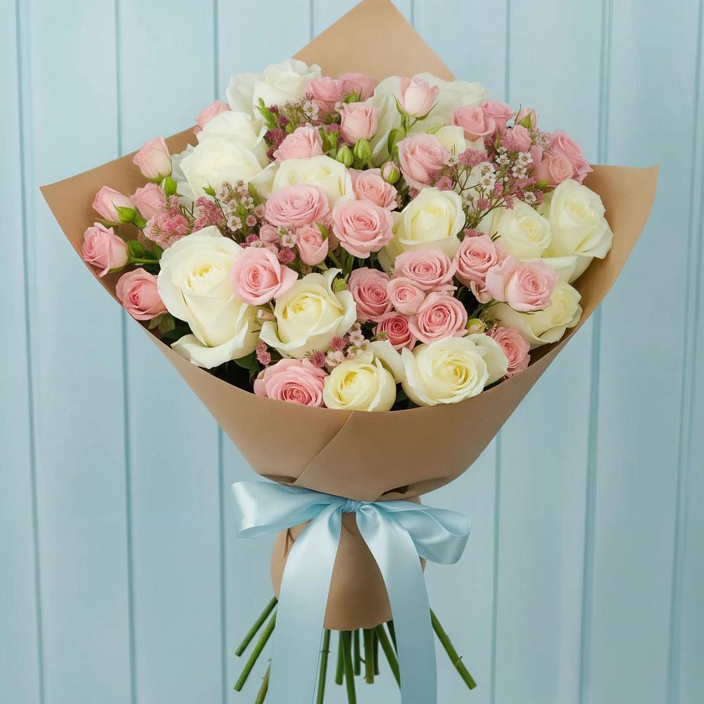 Букет цветов из: Розы в Жуковке