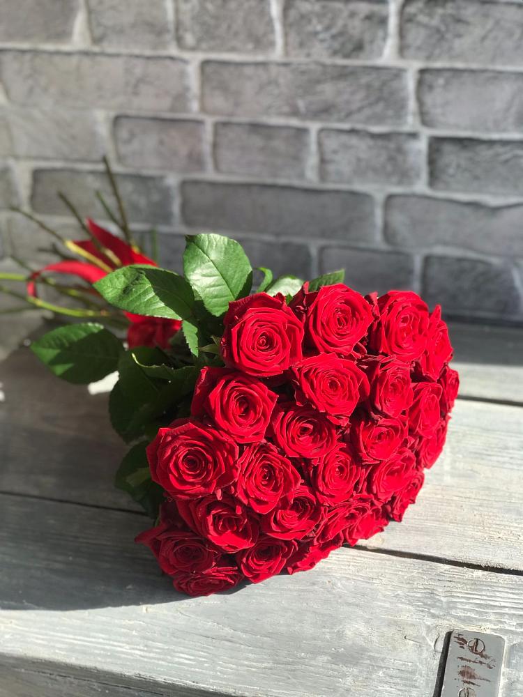 Букет Красные розы Фридом в Жуковке