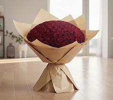 Букет 101 Красная роза #REPLACE_PRED# Жуковке