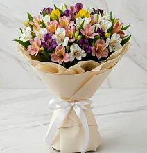 Букет цветов из:  Альстромерии #REPLACE_PRED# Жуковке