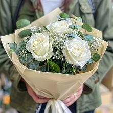 Букет цветов из:  Розы #REPLACE_PRED# Жуковке