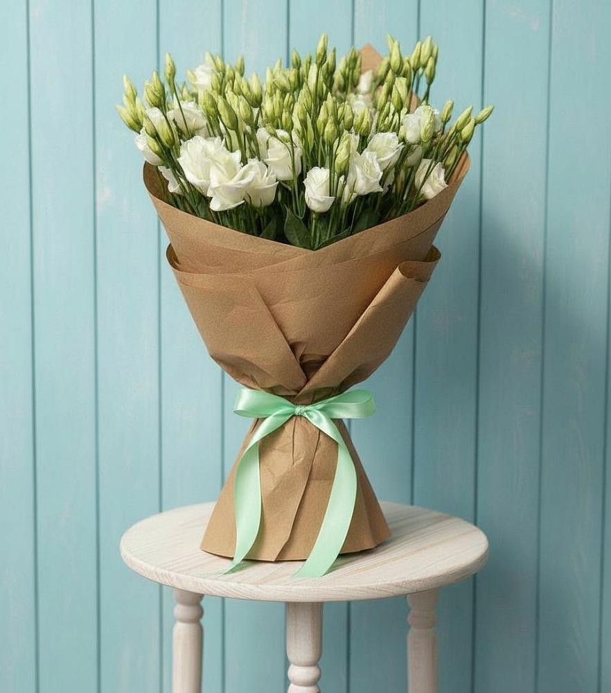 Букет цветов из: Лизиантусы в Жуковке