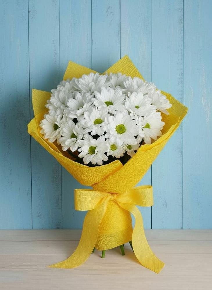 Букет цветов из: Хризантемы в Жуковке