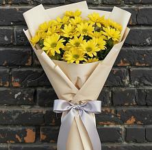 Букет цветов из:  Хризантемы #REPLACE_PRED# Жуковке
