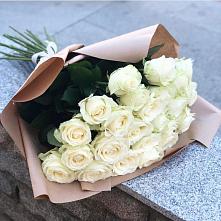 Букет Белые розы Анастасия #REPLACE_PRED# Жуковке