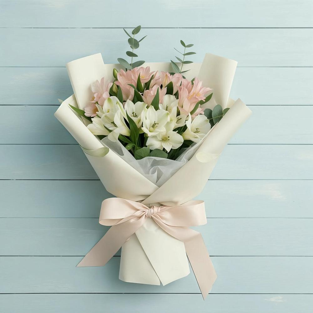 Букет цветов из: Альстромерии в Жуковке