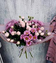 Букет цветов из:  Розы и Хризантемы #REPLACE_PRED# Жуковке